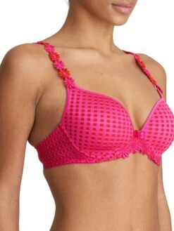 MARIE JO Avero Heartshape Bra - Electric Pink -Outlet Soft Curve Bra Store 0100416elp 20side