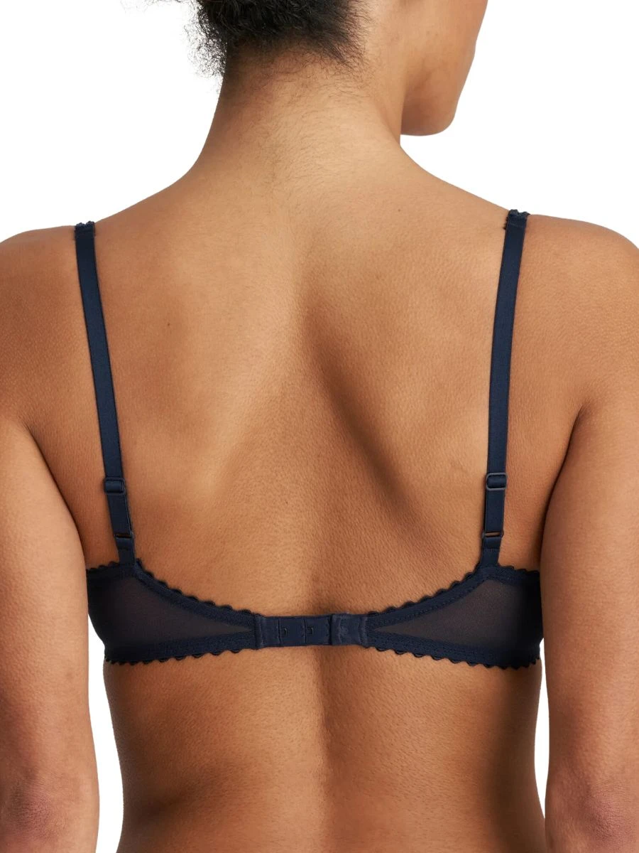 MARIE JO Jane Padded Balcony Bra - Velvet Blue 3 MARIE JO Jane Padded Balcony Bra - Velvet Blue - Image 3