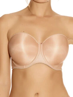 FANTASIE Smoothing Moulded Strapless Bra - Nude