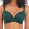 FREYA Snapshot Demi Plunge Moulded Bra - Deep Emerald