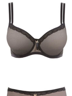 FREYA Idol Allure Balcony Bra - Black -Outlet Soft Curve Bra Store AA1800 BLK4