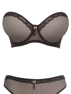 FREYA Idol Allure Strapless Bra - Black -Outlet Soft Curve Bra Store AA1803 BLK5