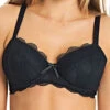 Freya Fancies Padded Half Cup Bra - Black