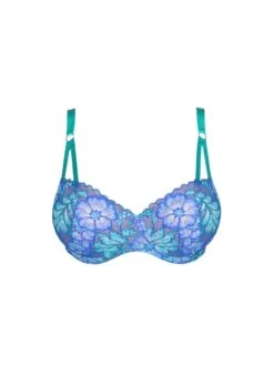 Morro Bay Balcony Bra - Mermaid Blue -Outlet Soft Curve Bra Store BraForMe PrimaDonna Lingerie Bras Morro Bay Mermaid Blue MMB 0242262 P