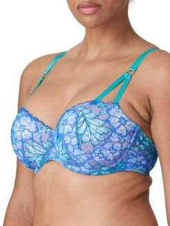 Morro Bay Balcony Bra - Mermaid Blue -Outlet Soft Curve Bra Store BraForMe PrimaDonna Twist Bra Lingerie 0242262 S