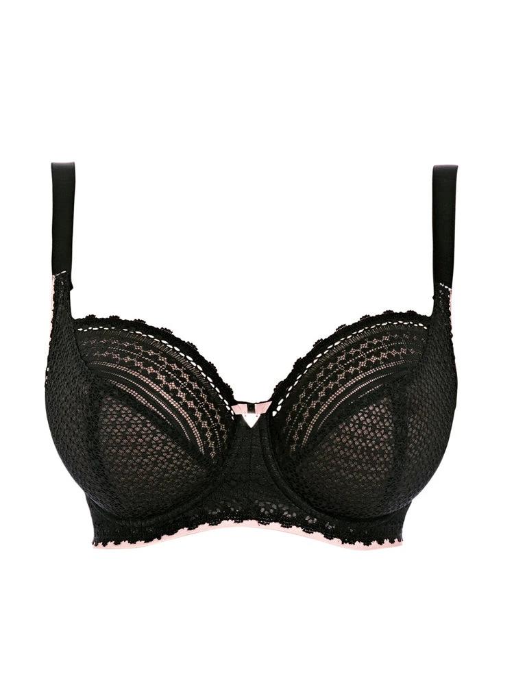 FREYA Daisy Lace Balcony K Cup Bra - Noir 3 FREYA Daisy Lace Balcony K Cup Bra - Noir - Image 3