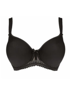 FANTASIE Rebecca Moulded T-Shirt Bra - Black -Outlet Soft Curve Bra Store Fantasie Rebecca 2024 Black No Model