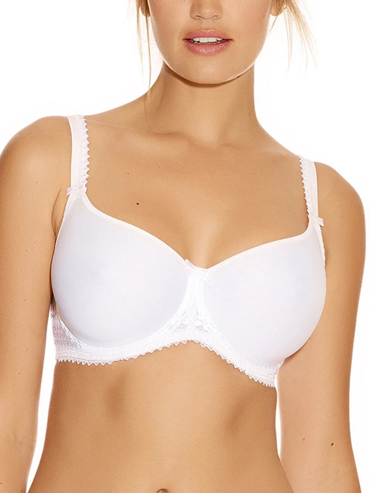 FANTASIE Rebecca Moulded T-Shirt Bra - White 1 FANTASIE Rebecca Moulded T-Shirt Bra - White