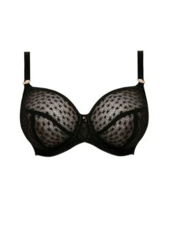 FREYA Starlight Side Support Bra - Black -Outlet Soft Curve Bra Store FreyaStarlightAA5201BLKBlackBraP