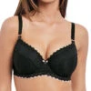 FREYA Daisy Lace Half Cup Balcony Bra - Noir