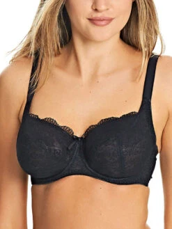 Freya Fancies Balcony K Cup Bra - Black