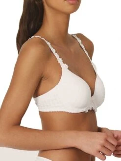 MARIE JO Avero Padded Heartshape Bra - Natural -Outlet Soft Curve Bra Store Marie Jo Sweetheart Bra 0100416 Natural Side