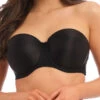 FANTASIE Smoothing Moulded Strapless Bra - Black
