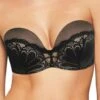Wonderbra Refined Glamour Ultimate Strapless Bra - Black/Anthracite