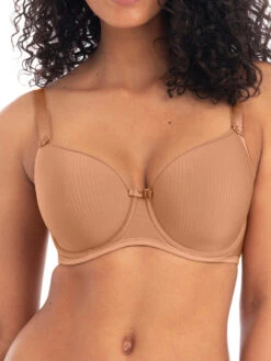 FREYA Idol Moulded Balcony Bra - Cinnamon