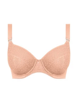 FREYA Starlight Side Support Bra - Caramel -Outlet Soft Curve Bra Store aa5201 cal cut freya lingerie starlight caramel underwired side support plunge bra