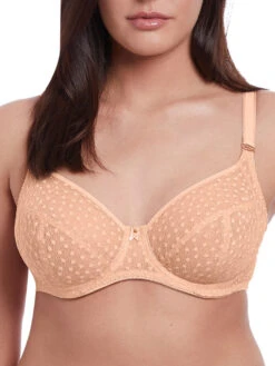 FREYA Starlight Side Support Bra - Caramel