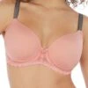 FREYA Offbeat Moulded Demi T-Shirt Bra - Rosehip