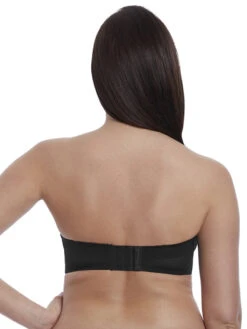 FREYA Cameo Strapless Moulded Bra - Black -Outlet Soft Curve Bra Store braforme aa3163 blk freya lingerie cameo black underwired deco strapless moulded bra b1