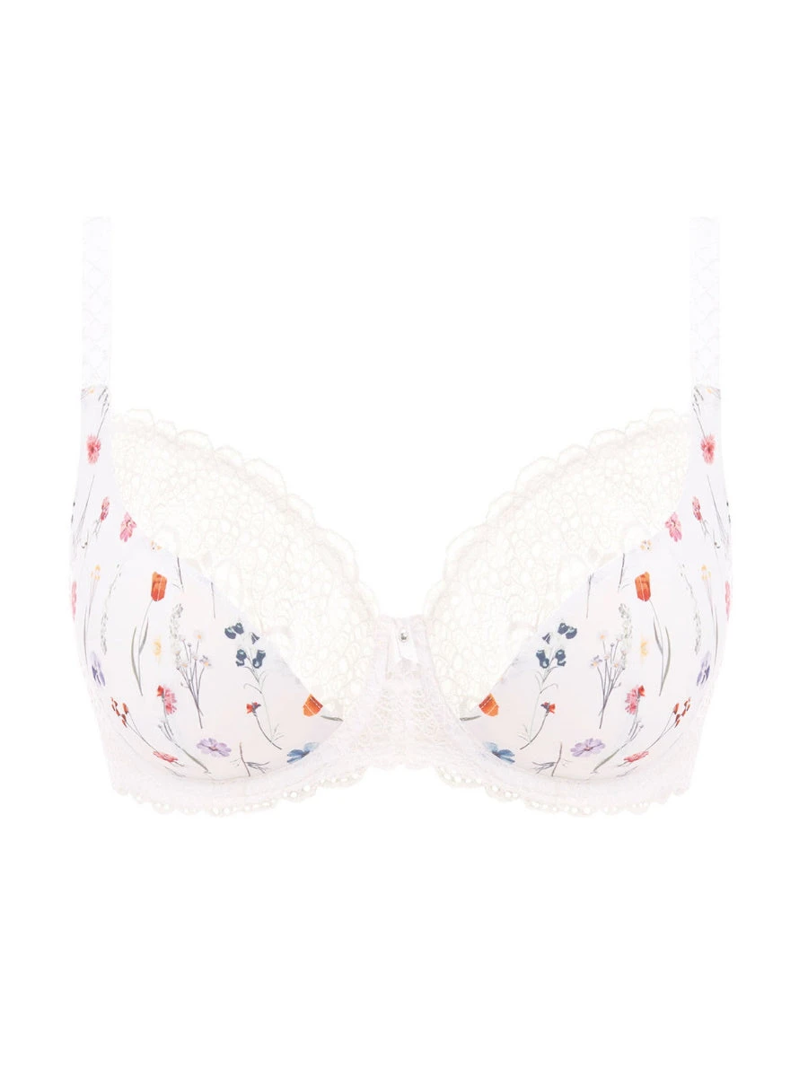 FREYA Daydreaming Balcony Bra - White 3 FREYA Daydreaming Balcony Bra - White - Image 3