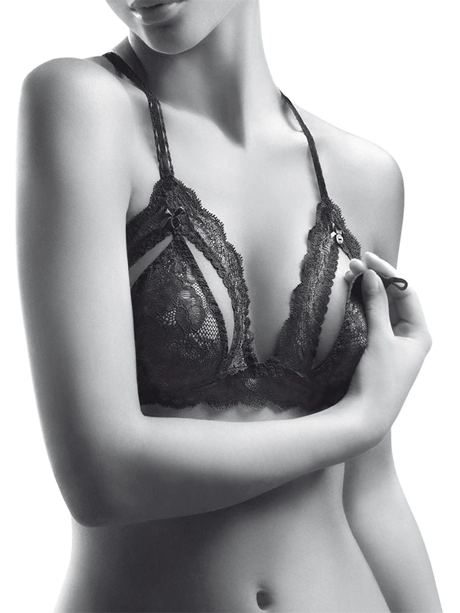 Aubade Boîte à Désir Open Up Triangle Bra - Noir 1 Aubade Boîte à Désir Open Up Triangle Bra - Noir