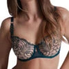 Aubade Hypnolove Half Cup Bra - Evergreen