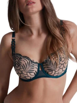 Aubade Hypnolove Half Cup Bra - Evergreen