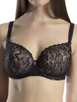 Aubade Rosessence Half Cup Bra - Noir