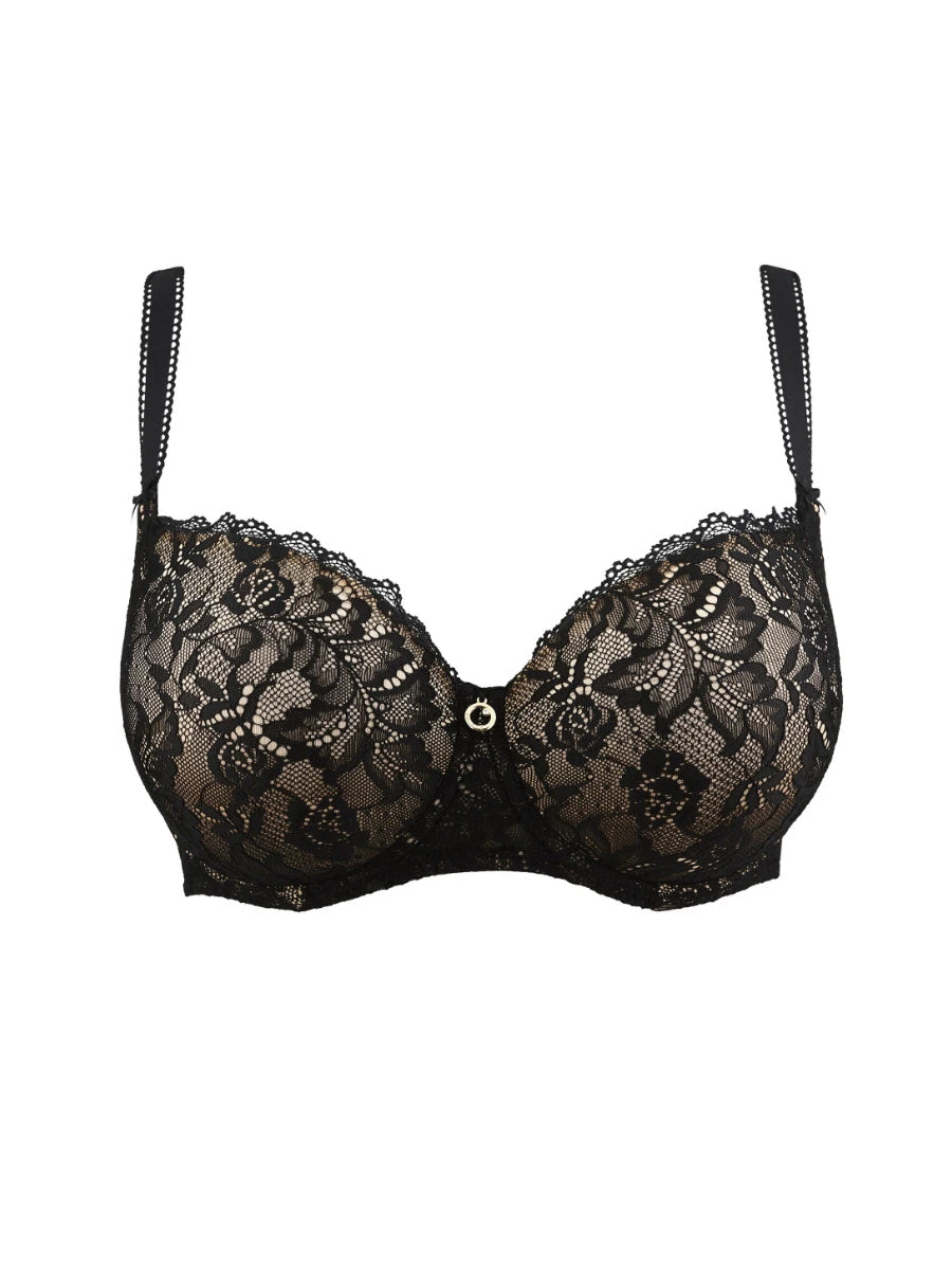 Aubade Rosessence Half Cup Bra - Noir 5 Aubade Rosessence Half Cup Bra - Noir - Image 5