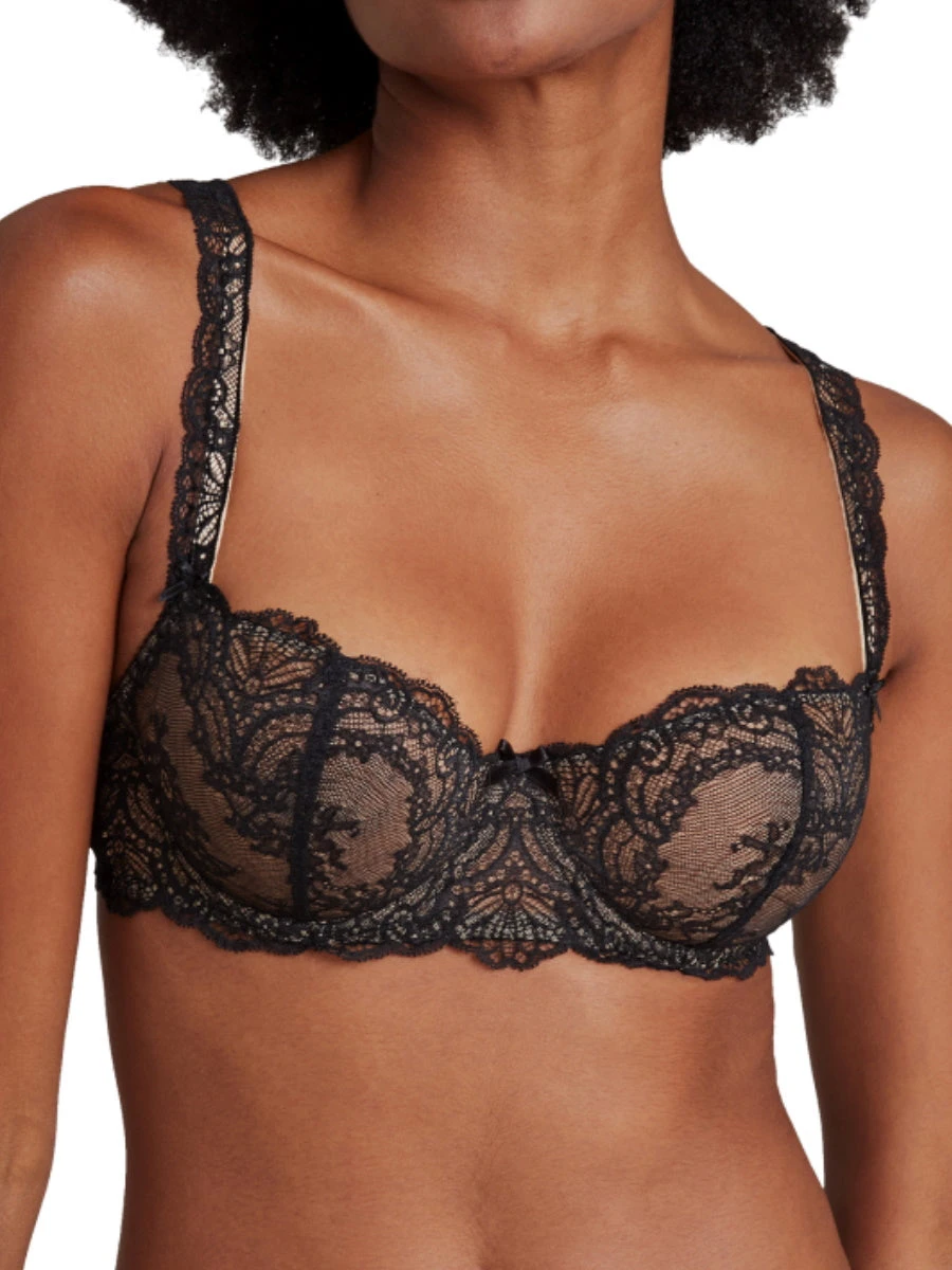 Aubade Danse Des Sens Half Cup Bra - Noir 2 Aubade Danse Des Sens Half Cup Bra - Noir - Image 2