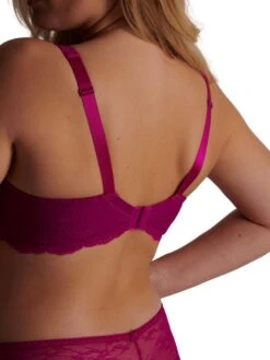 Aubade Danse Des Sens Comfort Half Cup Bra - Pink Pulsion -Outlet Soft Curve Bra Store braforme aubade lingerie danse des sens og14 2 pink pulsion b