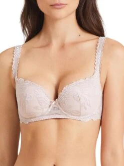 Aubade Softessence Underwired Moulded Half Cup Bra - Skin
