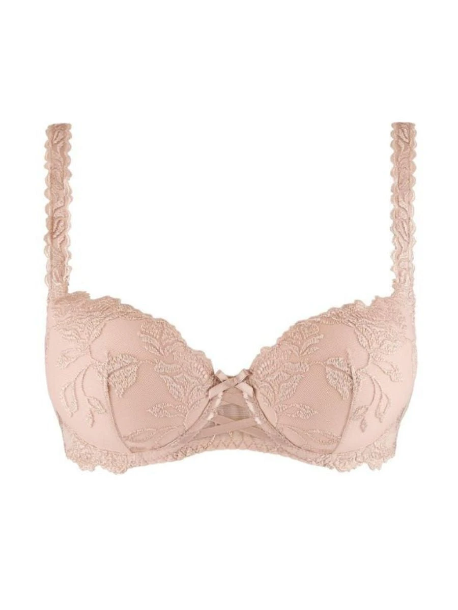 Aubade Softessence Underwired Moulded Half Cup Bra - Skin 5 Aubade Softessence Underwired Moulded Half Cup Bra - Skin - Image 5