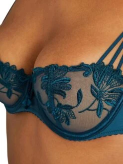 Aubade Lovessence Half Cup Bra - Imperial Green -Outlet Soft Curve Bra Store braforme aubade lovessence rmf14 img cl