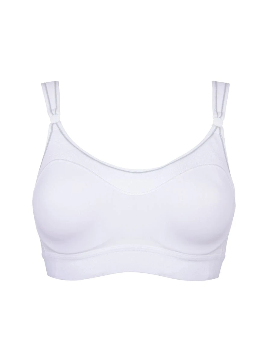 Berlei Ultimate Performance Crop Top - White 9 Berlei Ultimate Performance Crop Top - White - Image 9