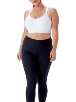 Berlei Ultimate Performance Crop Top - White 13 Berlei Ultimate Performance Crop Top - White -Outlet Soft Curve Bra Store braforme berlei y599w wht fl