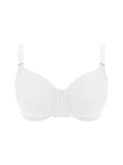FANTASIE Reflect Moulded Spacer Bra - White -Outlet Soft Curve Bra Store braforme bra fantasie reflect 101810 whe plain