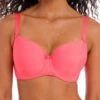 FREYA Idol Moulded Balcony Bra - Sunkissed Coral