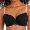 FREYA Offbeat Padded Half Cup Bra - Black