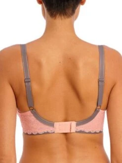 FREYA Offbeat Padded Half Cup Bra - Rosehip -Outlet Soft Curve Bra Store braforme bra freya offbeat 5453 rop back