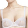 Encens Moi Half Cup Bra - White
