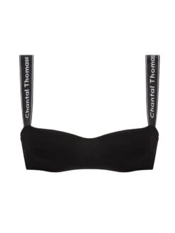 Honoré Bandeau Bra - Black 7 Honoré Bandeau Bra - Black -Outlet Soft Curve Bra Store braforme chantal thomass lingerie bras t05c20 011 black p 7b