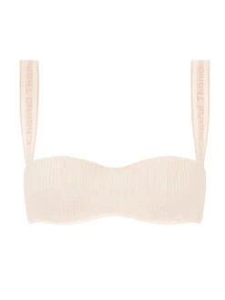 Honoré Bandeau Bra - Talc/Opal -Outlet Soft Curve Bra Store braforme chantal thomass lingerie bras t05c20 05x p