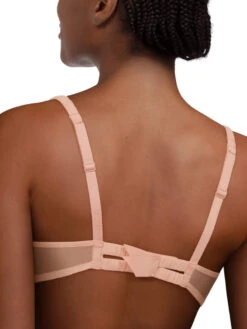 Abysse Half Cup Bra - Blush Pink -Outlet Soft Curve Bra Store braforme chantal thomass lingerie t08e10 05m abysse bra blush pink b