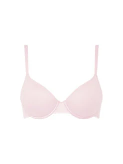 Chantelle Day To Night T-Shirt Bra - Porcelain Pink -Outlet Soft Curve Bra Store braforme chantelle day to night lingerie c15f60 porcelain pink 0if p
