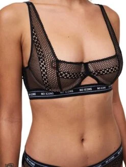 Chantelle No Icons Underwired Bra - Black -Outlet Soft Curve Bra Store braforme chantelle lingerie t00c10 011 4