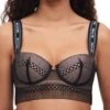 Chantelle No Icons Bandeau Foam Bra - Black