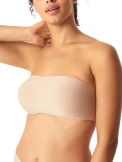 Chantelle SoftStretch Padded Bandeau - Nude Sand