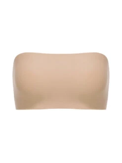 Chantelle SoftStretch Padded Bandeau - Nude Sand -Outlet Soft Curve Bra Store braforme chantelle softstretch c16a30 0qu plain