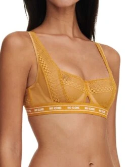 Chantelle No Icons Underwired Bra - Ginger -Outlet Soft Curve Bra Store braforme chantelle x no icons bra t00c10 034 ginger s
